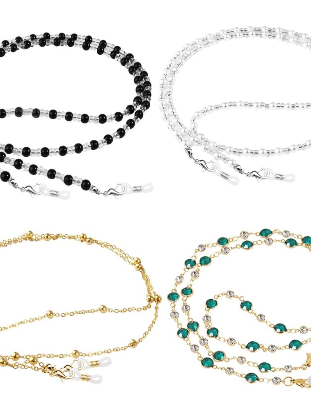4-10 Pcs Eyeglass Chains for Women Eyeglasses String Holder Glasses Strap Eyewea